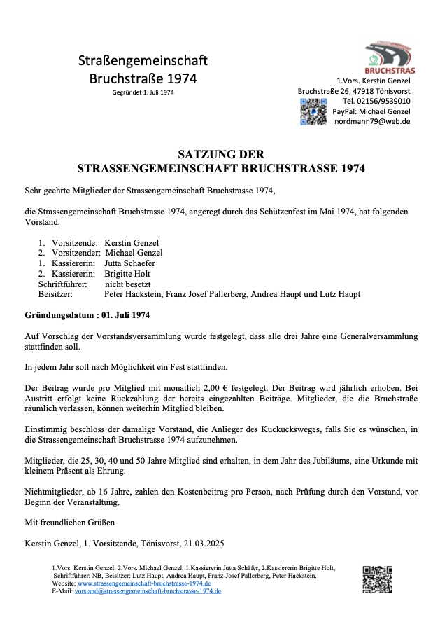 Satzung PDF